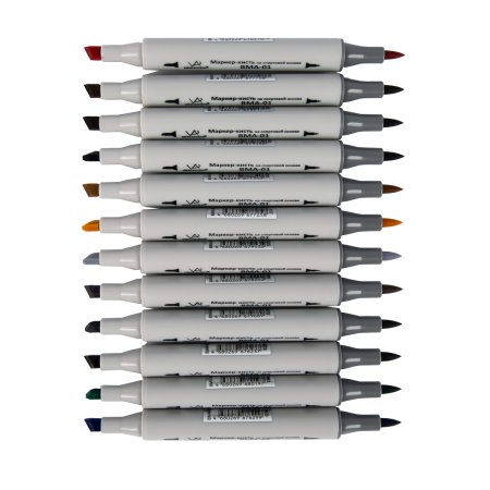 Набор маркеров на спиртовой основе VISTA-ARTISTA 02 - Архитектура 0.7-7 мм 12 цв BMAS-12-02