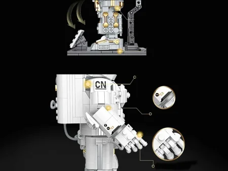 Конструктор Jaki "Астронавт в белом скафандре" IT-JK9116