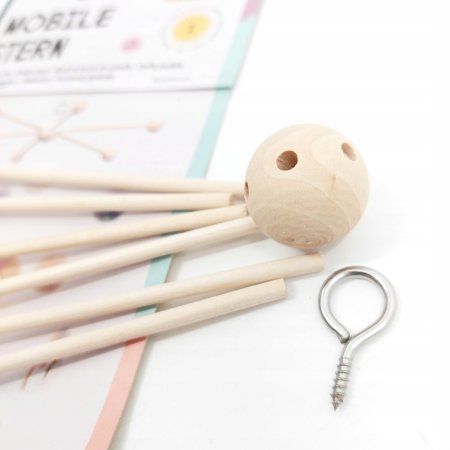 Основа для мобиля в кроватку FOLIA Mobile Stern d 22 см, дерево FL-2280