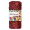 Пряжа ARACHNA Leather Art 100% полиэстер 1 x 160 ± 10 г 50 м №07 т.красный ARA-LA-07