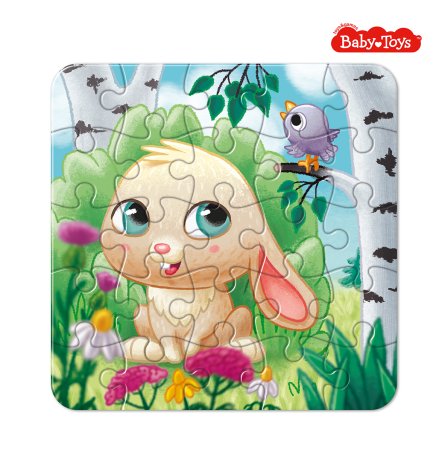 Пазл Baby Toys. First Puzzle 25 "Зайчонок" KOR-04289