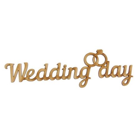 Заготовка деревянная "Wedding Day" 1426216