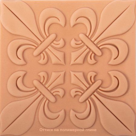 Текстурный лист CRAFT&CLAY 90 x 90 мм №36 Королевская лилия TSN-36 Текстурный лист CRAFT&CLAY 90 x 90 мм №36 Королевская лилия TSN-36