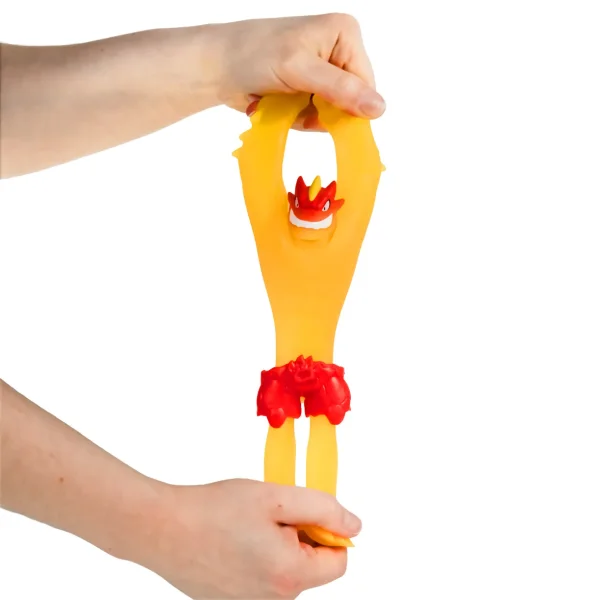 Гуджитсу. Игрушка тянущ. фигурки Пламенный Блейзагот VS Кактикус Метеор Мэднесс. ТМ GooJitZu ROS-67959