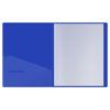 Папка с 60 вкладышами A4 Berlingo "Soft Touch" 30 мм, 700 мкм, синяя, с внутр. карманом RE-DB4_60981