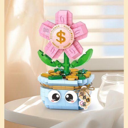 Конструктор LOZ "Денежный цветок в горшочке" IT-8839_MK