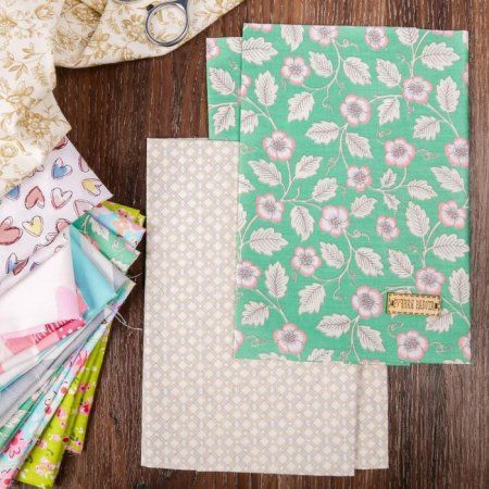 Набор тканей для пэчворка ART UZOR 50 х 50 см 2 шт «Шёпот лета» 1872442