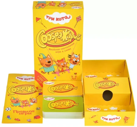 Настольная игра: Соображарий Три кота MAG915934