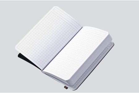 Блокнот RHODIA Unlimited A6 80 г/м2 60 л, в клетку, мягк.обл., на резинке, цвет ассорти RH-118058C