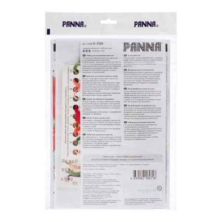 Набор для вышивания PANNA Акварельные маки 19 х 26 см C-7230