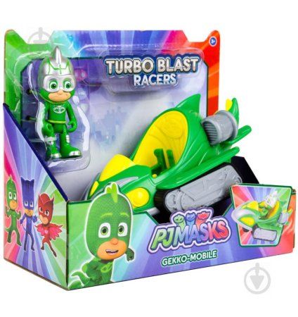Игровой набор фигурка и машина "Геккомобиль"_PJ masks ROS-32612