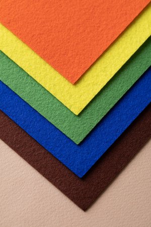 Набор фетра GAMMA Premium 1.2 мм 5 шт 27 х 30 см Ассорти №4 FKS12-27/30-A4