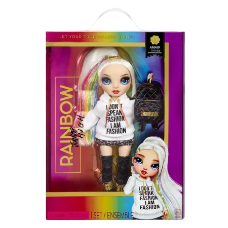 Рейнбоу Хай. Кукла Junior Амайа Рейн 24 см разноцв с акс. RAINBOW HIGH ROS-42093