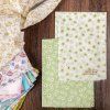 Набор тканей для пэчворка ART UZOR 50 х 50 см 2 шт «Цветочная поляна» 1872429