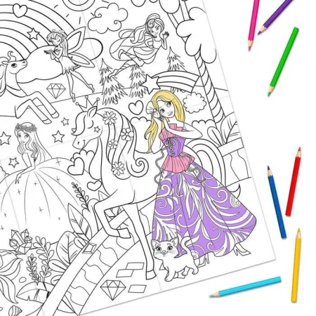 Раскраска-гигант "Путешествие в волшебную страну" SIM-5054479