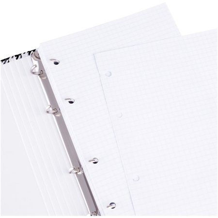 Тетрадь на кольцах 120л. A5 7БЦ, ArtSpace "Узор. Fashion pattent" глянцевая ламинация RE-ТК120_27829