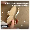 Картонный 3D конструктор QBRIX Три обезьянки MAGГевис20040