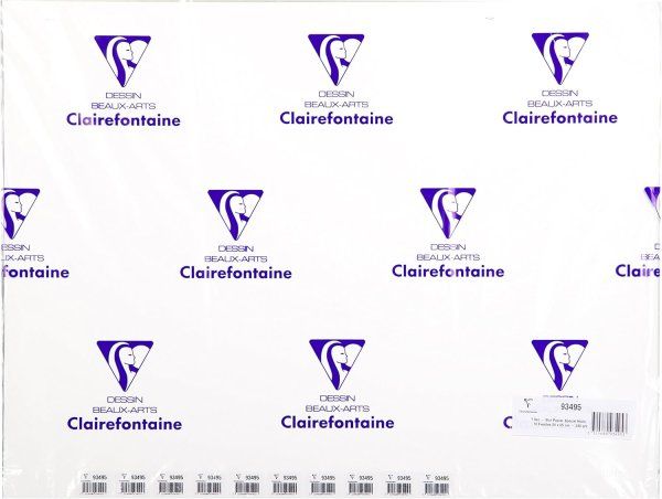 Бумага для масла CLAIREFONTAINE Huile 240 г/м2 50 x 65 см 1 л, белая RH-93495C