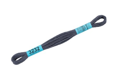 Нитки для вышивания GAMMA мулине (3173-6115) 8 м №3232 серый MG-3232