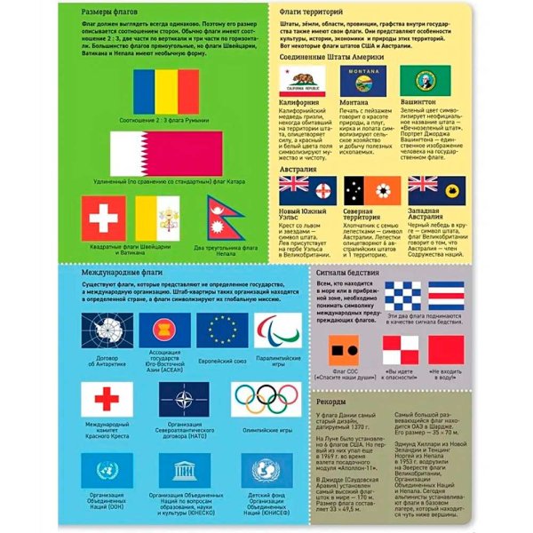 Книга: Детский атлас. Страны и флаги ROS-41859