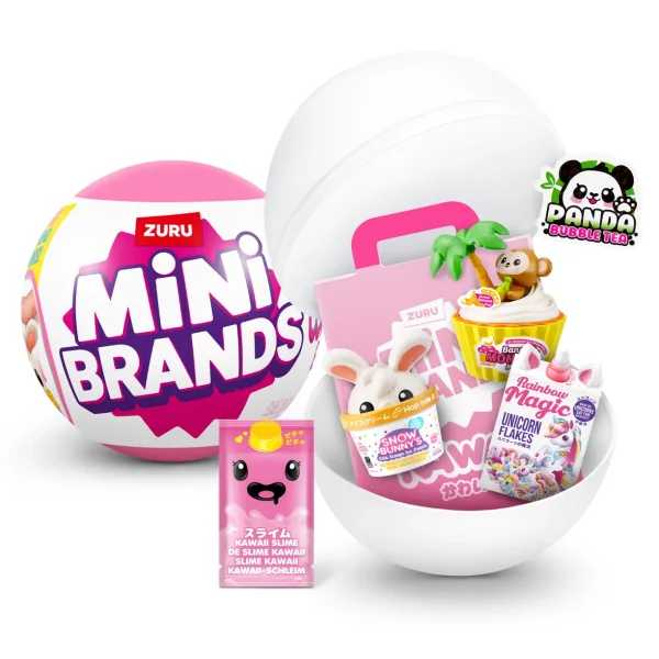 Игровой набор ZURU Mini Brands Kawaii Capsule "Шар-сюрприз" в непрозрачной упаковке IT-77624GQ1