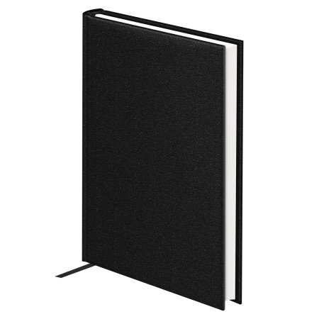 Ежедневник недатированный A6 160л. BG "Ariane. Black" балакрон, твердый переплет, черный RE-DuA6_60835