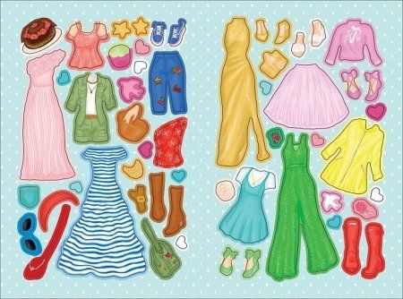 Наряди куклу. На прогулке ROS-36299