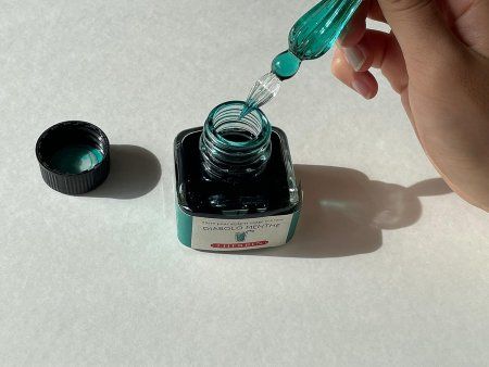 Ручка-перо стеклянная J. Herbin 18 см Коралловая RH-21459T