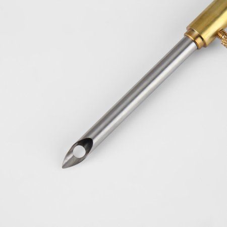 Игла для вышивания по ковровой технике d 2.5/3.5/ 5мм с держателем серебр./золотой АУ SIM-9684221