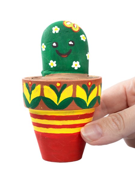 Набор для росписи по камням Magic ART "Кактус в горшочке" KOR-04658