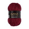 Пряжа ALPINA Harmony 100% мериносовая шерсть 1 x 50 г 175 ± 5 м №09 бордовый ALP-HAR-09