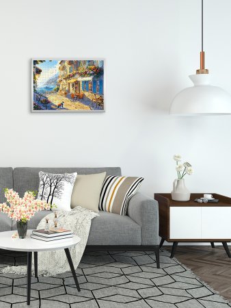 Пазл 1000 элементов ФРЕЯ "Премиальная коллекция. Набережная, полдень" TOP-PZL-1000/01