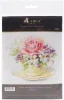 Набор для вышивания "Алиса" Лёгкие краски утра. Чашечка с розой 16 x 15 см 2-56