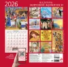Шедевры мировой живописи. Календарь настенный на 2026 год (300х300) EKS-190100