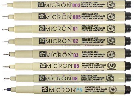 Ручка капиллярная SAKURA Pigma Micron Ручка капиллярная SAKURA Pigma Micron