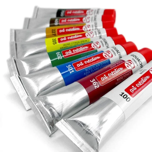 Набор гуаши ART CREATION 8 цв x 12 мл RT9021608M