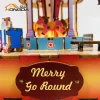 3D пазл Музыкальная шкатулка: Вращающаяся карусель HD-MB004