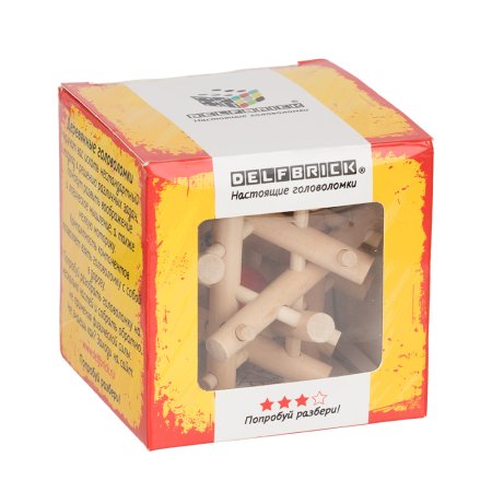 Головоломка деревянная DELFBRICK "12 сестер" 1 шт 24 элемент DLS-13