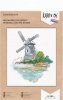 Набор для вышивания KLART "Мельница на берегу" 18 x 22 см 8-384