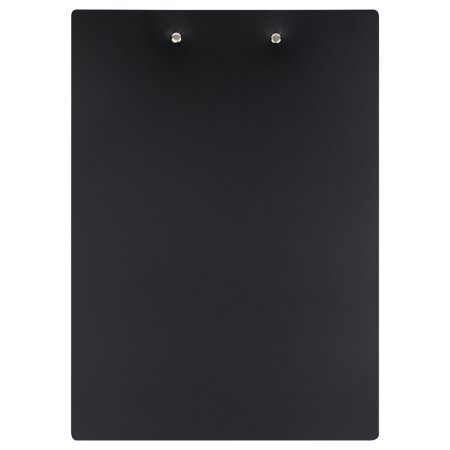 Планшет с зажимом A4 OfficeSpace "Вита" 1000 мкм, пластик, черный RE-373341