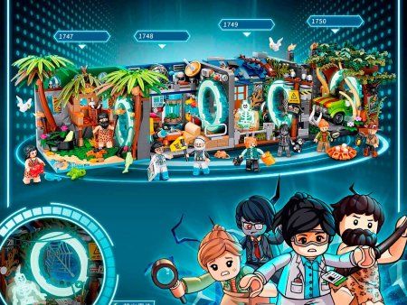 Конструктор LOZ "Телепорт в джунгли" IT-1750_MK