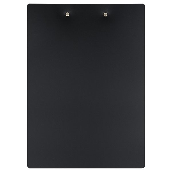 Планшет с зажимом A4 OfficeSpace "Вита" 1000 мкм, пластик, черный RE-373341