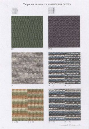 Книга: Коллекция японских узоров Йоко Хатты. 200 стильных дизайнов для вязания спицами MIF-467182