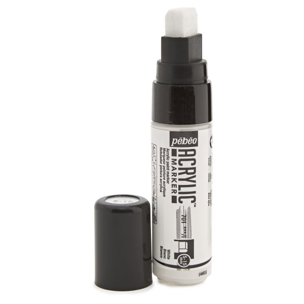 Маркер акриловый PEBEO Acrylic Marker 5-15 мм 1 шт 201701 белый