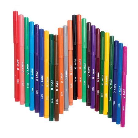 Фломастеры JOVI 24 цв смываемые, картон, европодвес RE-1624