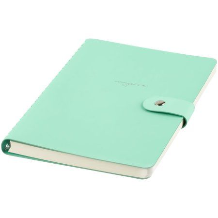 Записная книжка А5 96л. Greenwich Line "Pastel. Azure" ЛАЙТ, кожзам, скрытый гребень, блок в линию RE-NA5_51416