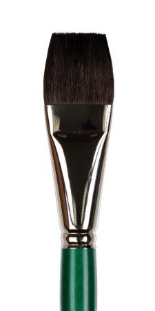 Кисть VISTA-ARTISTA Green Line плоская 1 шт короткая ручка №08 90212-08