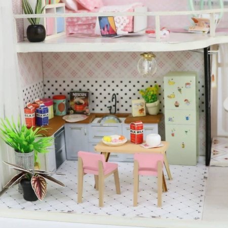 Румбокс: Розовый домик Анны, с куполом HD-M035Z