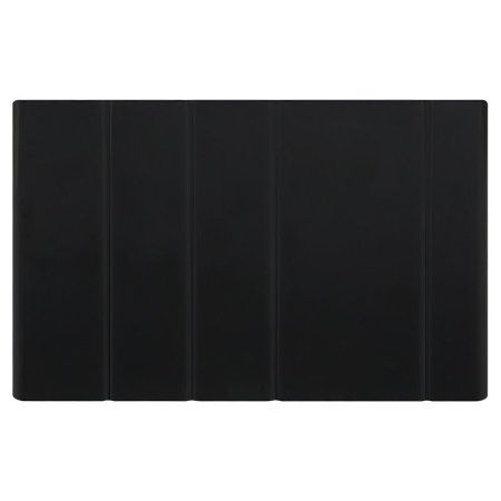 Настольная подставка СТАММ "Каскад" пластиковая, черная RE-ОР11