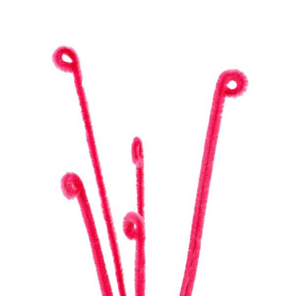 Проволока синельная 0.6 x 30 см 50 шт розовый SIM-7875789